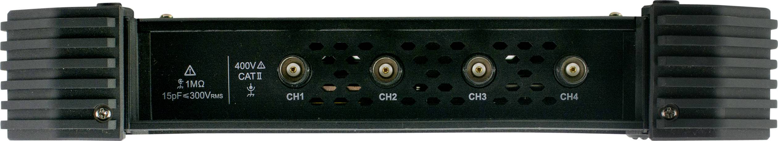 VOLTCRAFT DSO-5104H Hand-Oszilloskop kalibriert (DAkkS-akkreditiertes Labor) 100MHz 4-Kanal 1 GSa/s 40 Mpts 14 Bit