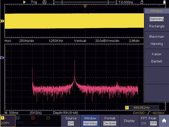 VOLTCRAFT DSO-5104H Hand-Oszilloskop kalibriert (ISO) 100MHz 4-Kanal 1 GSa/s 40 Mpts 14 Bit Digital-Speicher (DSO), Handgerät 1St.