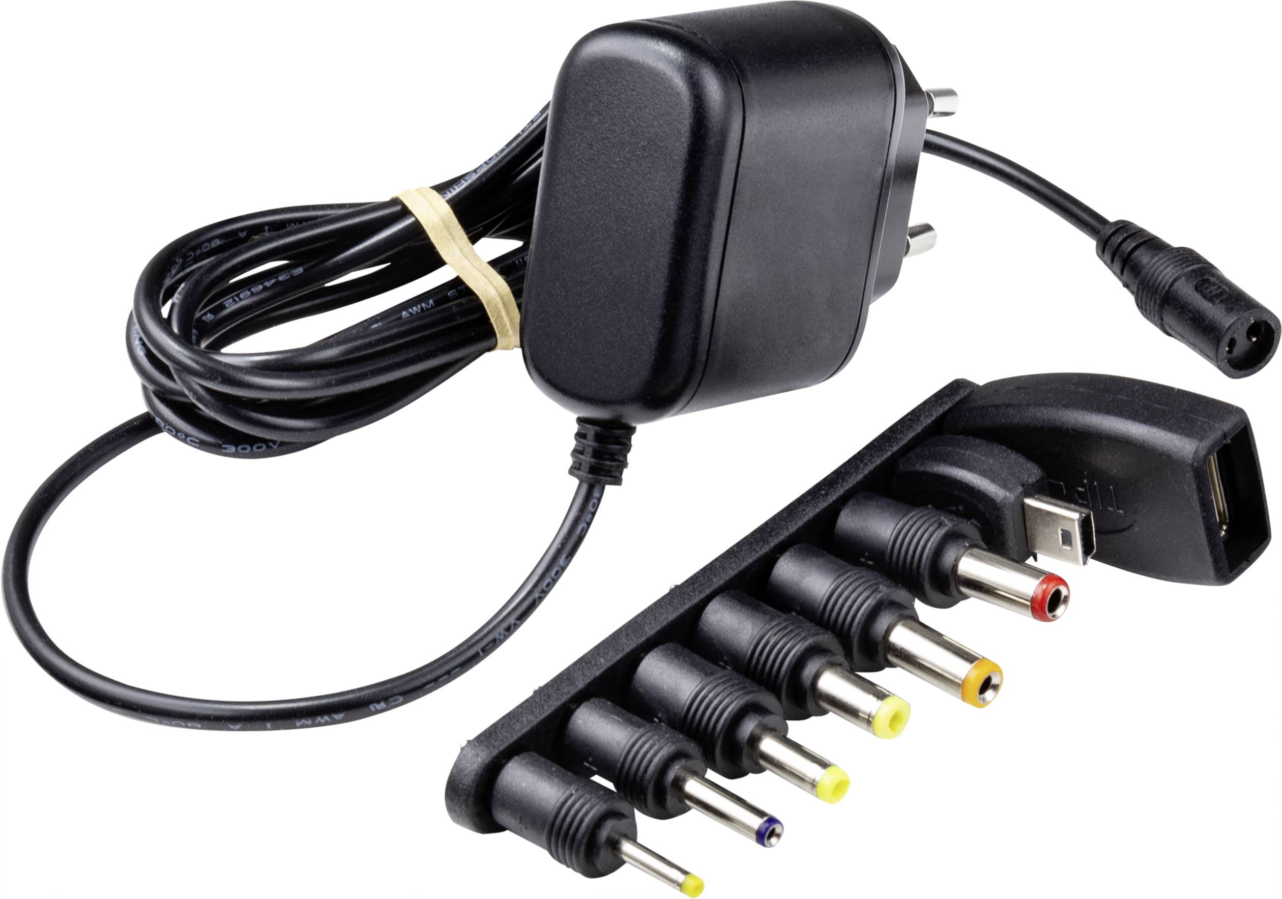 VOLTCRAFT VC-11332635 Steckernetzteil, Festspannung 5 V/DC 2.5A 12.5W