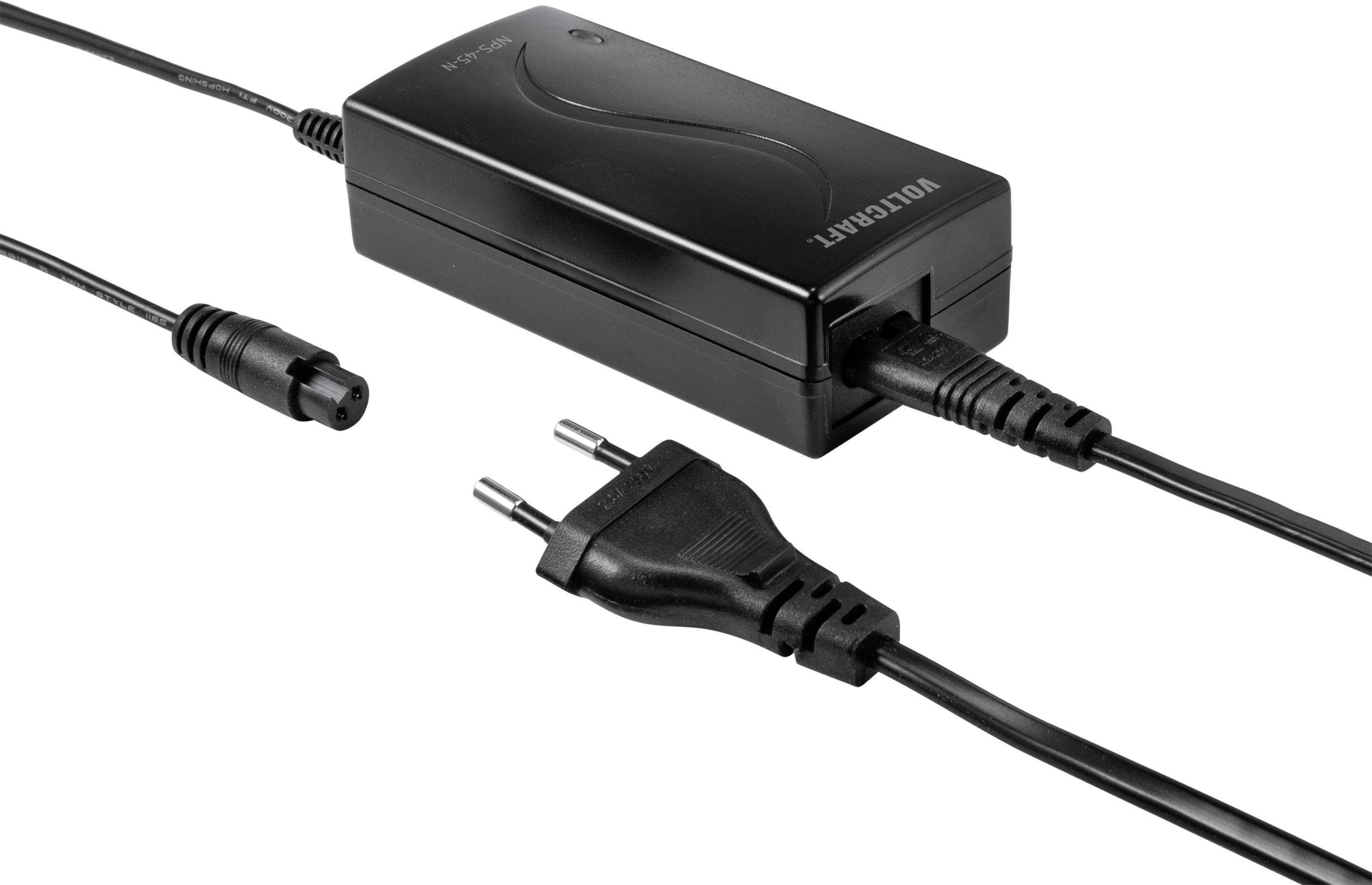 VOLTCRAFT NPS-45-N Notebook-Netzteil 45W 9.5 V/DC, 12 V/DC, 15 V/DC, 18 V/DC, 19 V/DC, 20 V/DC, 5 V/DC 3.3A Ausgangsspannung