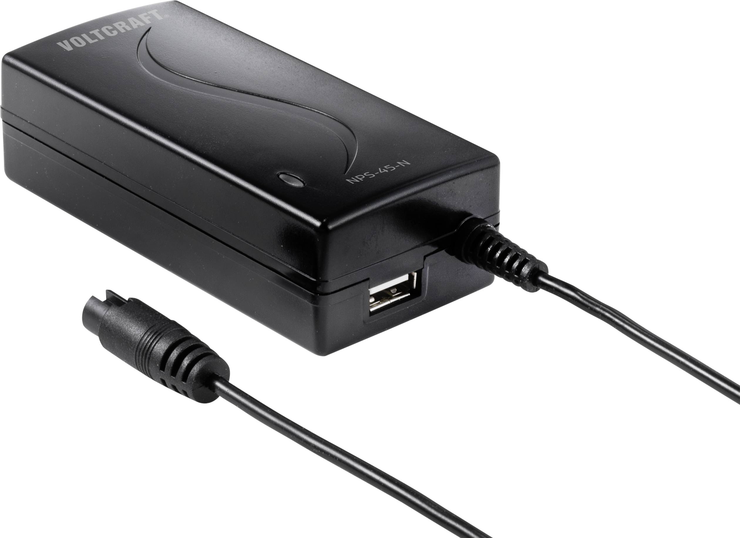VOLTCRAFT NPS-45-N Notebook-Netzteil 45W 9.5 V/DC, 12 V/DC, 15 V/DC, 18 V/DC, 19 V/DC, 20 V/DC, 5 V/DC 3.3A Ausgangsspannung