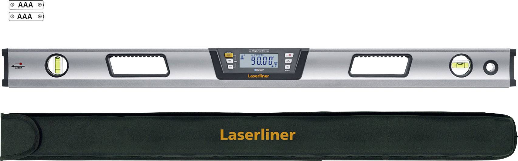 Laserliner DigiLevel Pro 80 081.272A Digitale Wasserwaage mit Magnet 800mm 90° 0.5 mm/m