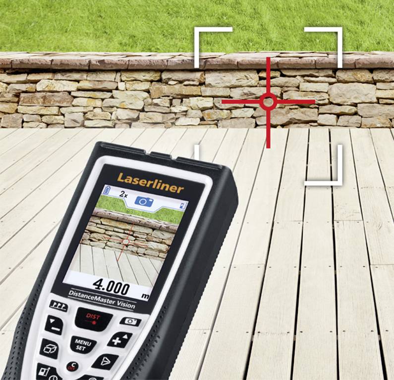 Laserliner DistanceMaster Vision Laser-Entfernungsmesser 80m