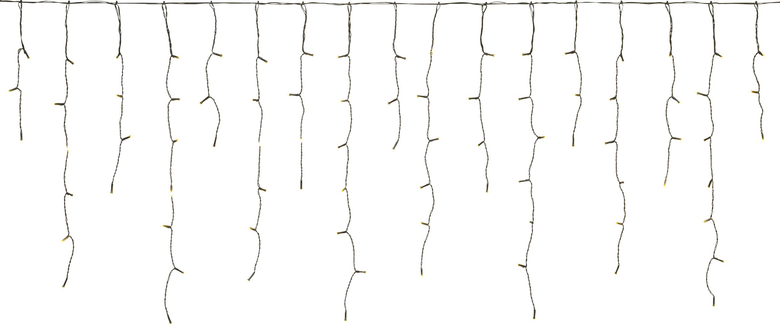 Sygonix Weihnachtsbaum-Beleuchtung Innen/Außen 230 V/50Hz 180 SMD LED Warmweiß, Kaltweiß Leuchtmodus einstellbar, mit