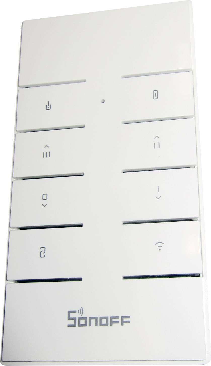SONOFF RM433 433MHz Funkfernbedienung, Geeignet für Alle SONOFF 433MHz HF-Geräte, Inklusive Akku, Inklusive Basis