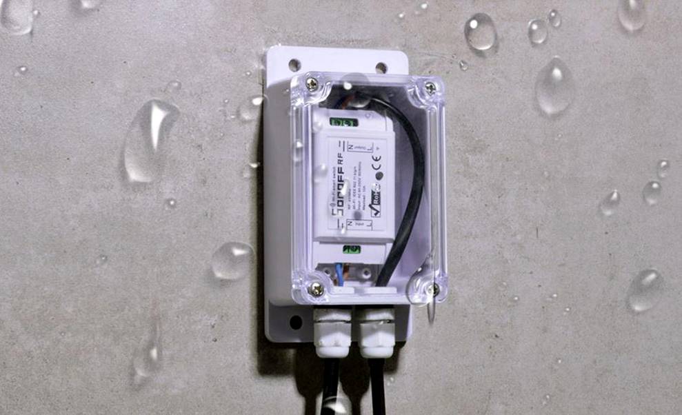 Sonoff Wi-Fi Wasserdichtes Gehäuse Waterproof Box
