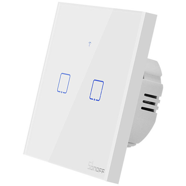 Sonoff Wi-Fi Wandschalter T1EU2C-TX