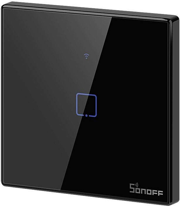 SONOFF TX T3EU1C Wall Switches schwarz (1 Taster)