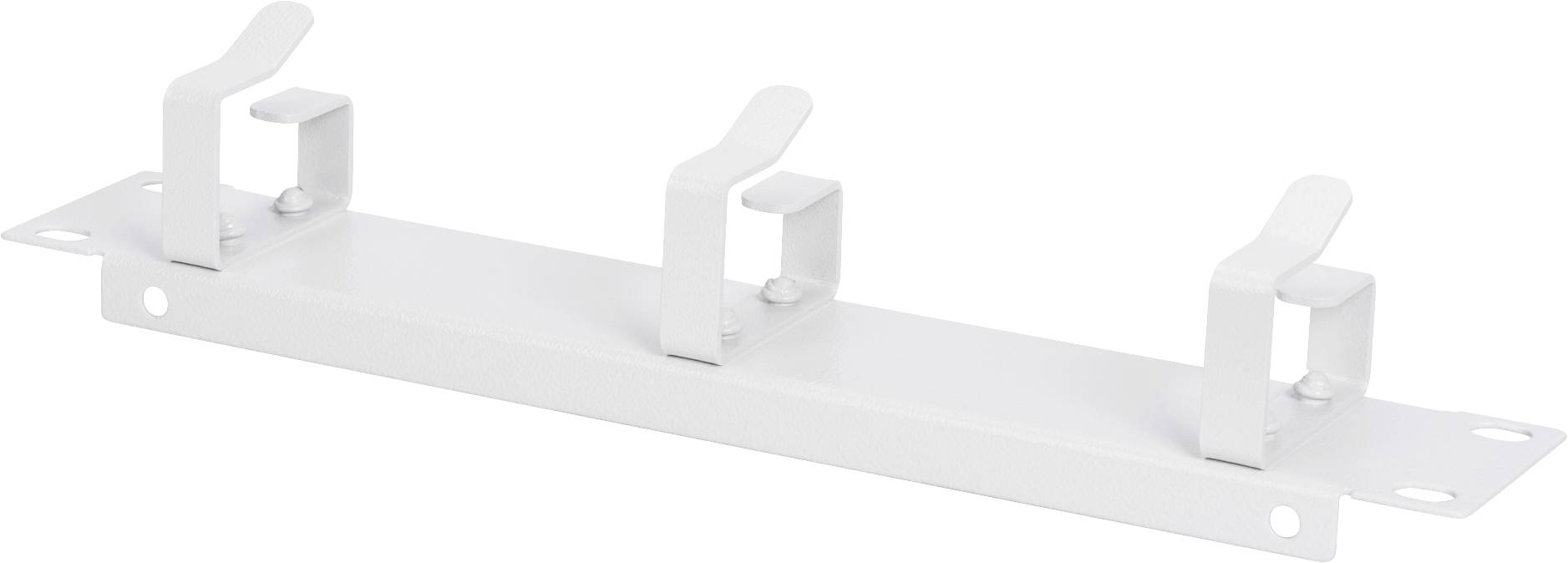 Digitus DN-10 ORG-1U 10 Zoll Netzwerkschrank-Kabelführung Festeinbau Geeignet für Schranktiefe: ab 300 mm Lichtgrau (RAL 7035)