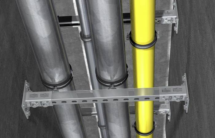 Fischer PSF 41 zl Sattelflansch Stahl 542715 10St.