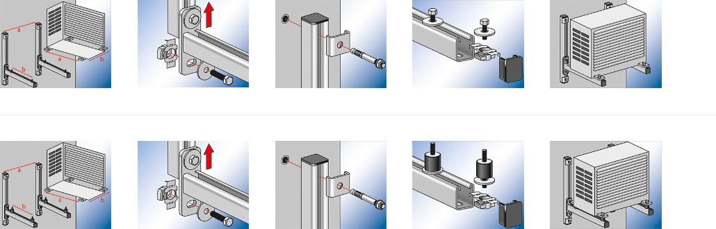 Fischer Auslegerkonsole 450mm Stahl 553733 1St.