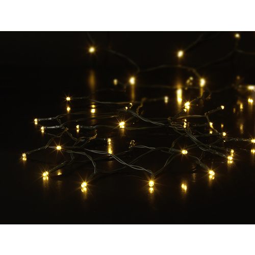 Sygonix SY-4533460 Lichterketten mit Batterien Weihnachtsbaum Innen/Außen batteriebetrieben Anzahl Leuchtmittel 50 SMD LED