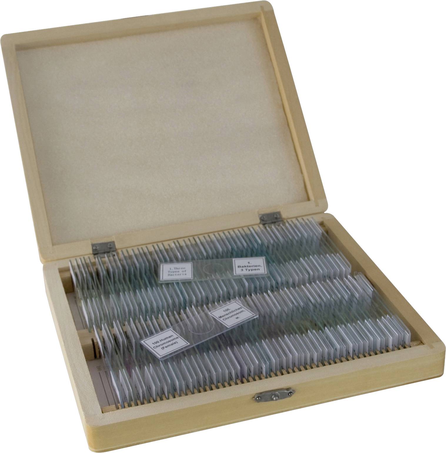 Bresser Optik Dauerpräparate 100er 5986003 Mikroskop-Objektträger