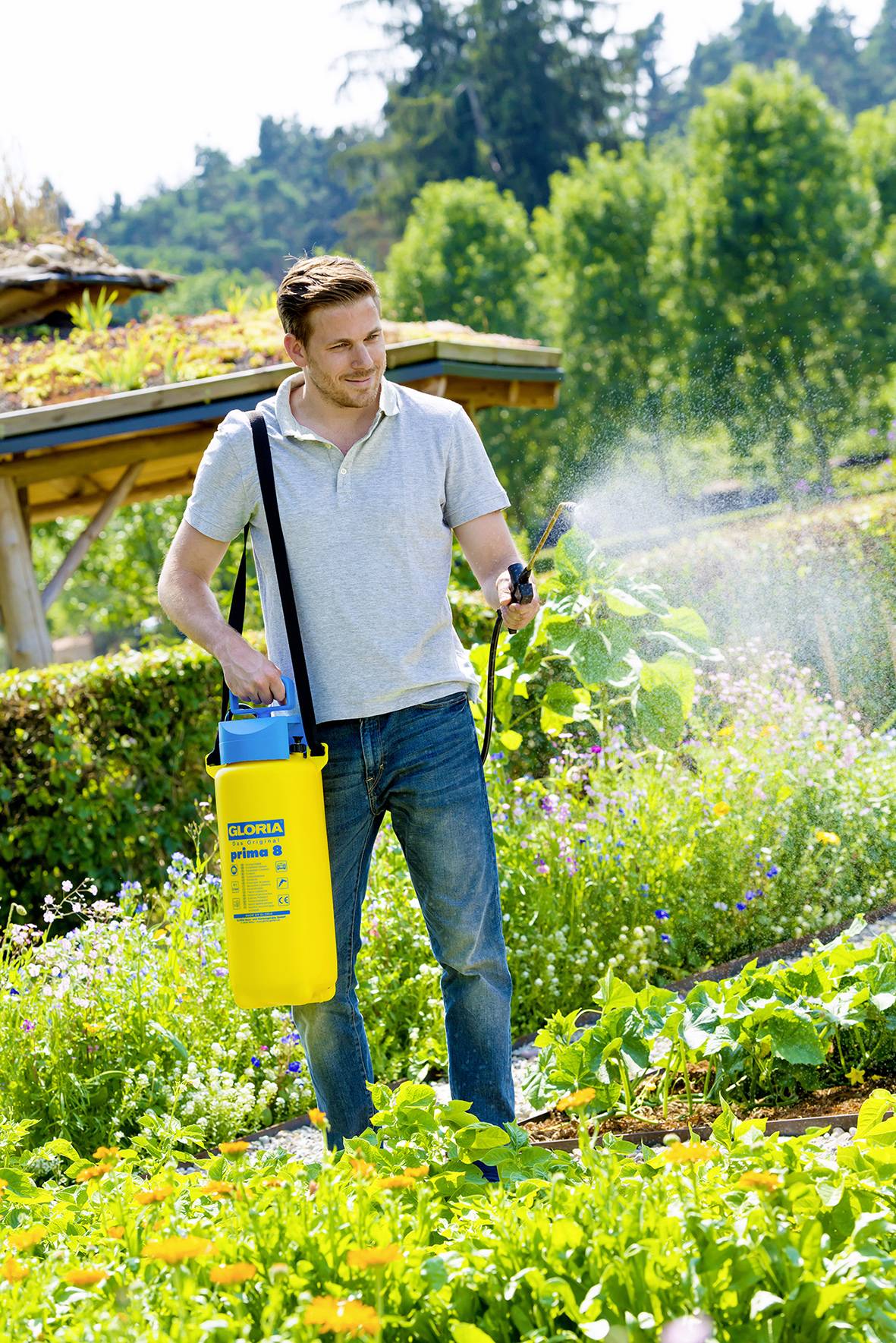 Gloria Haus und Garten 000082.0000 prima 8 Drucksprüher 8l