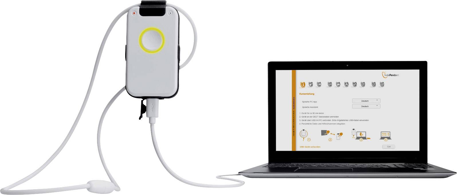 Dosch & Amand DA1432P (PRO) Hausnotruf Grün