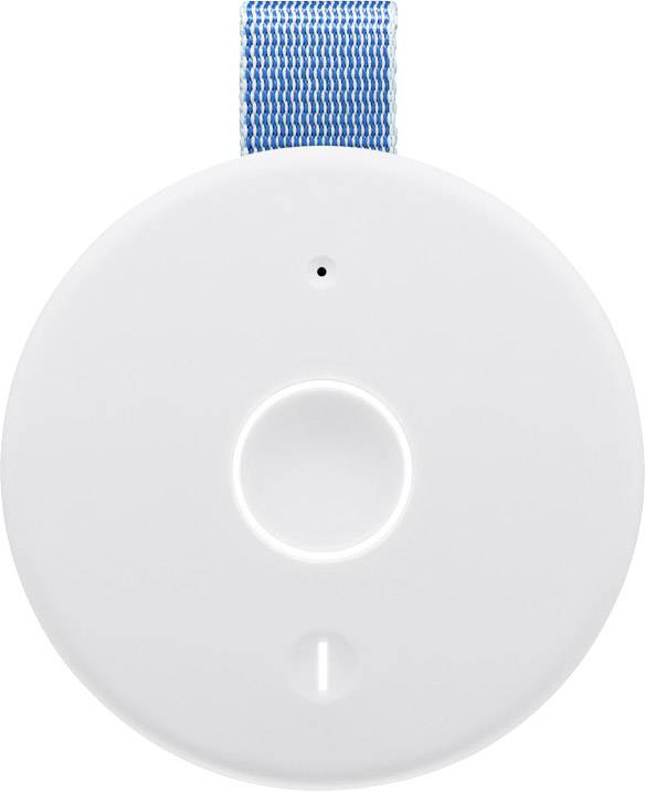 UE ultimate ears MEGABOOM 3 Bluetooth® Lautsprecher spritzwassergeschützt, Wasserfest, stoßfest Hellblau, Weiß