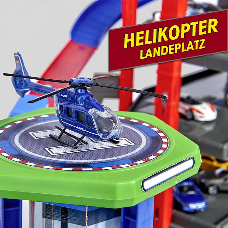 Majorette PKW Modell Parkgarage Fertigmodell Parkgarage