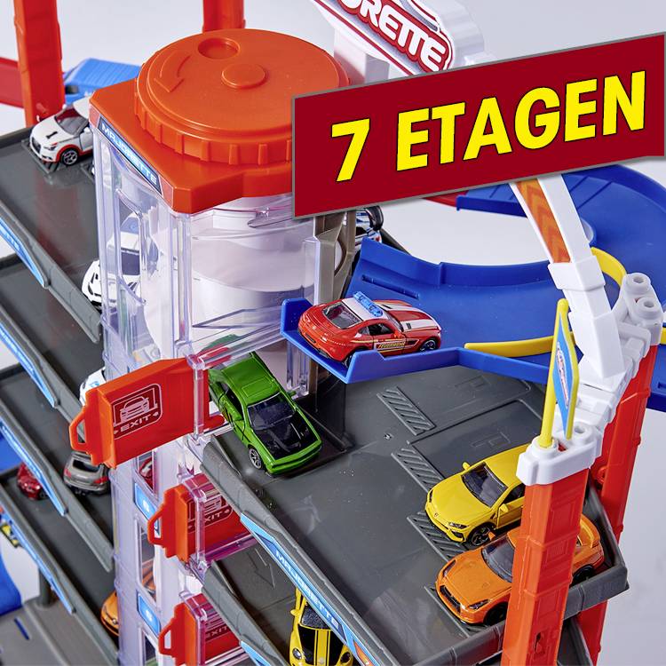 Majorette PKW Modell Parkgarage Fertigmodell Parkgarage