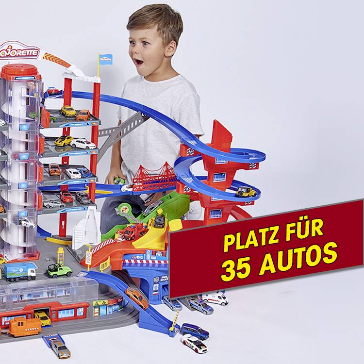 Majorette PKW Modell Parkgarage Fertigmodell Parkgarage