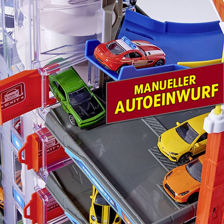 Majorette PKW Modell Parkgarage Fertigmodell Parkgarage