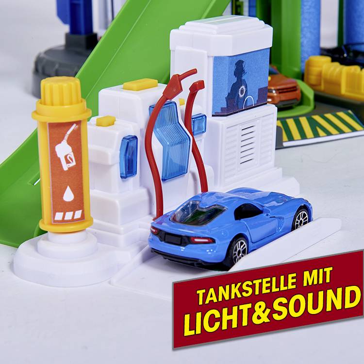 Majorette PKW Modell Parkgarage Fertigmodell Parkgarage