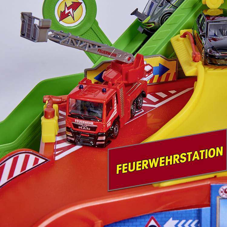 Majorette PKW Modell Parkgarage Fertigmodell Parkgarage