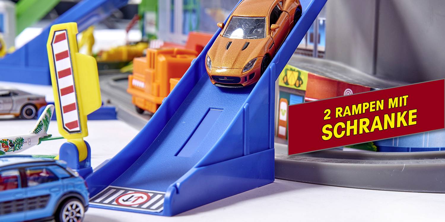Majorette PKW Modell Parkgarage Fertigmodell Parkgarage