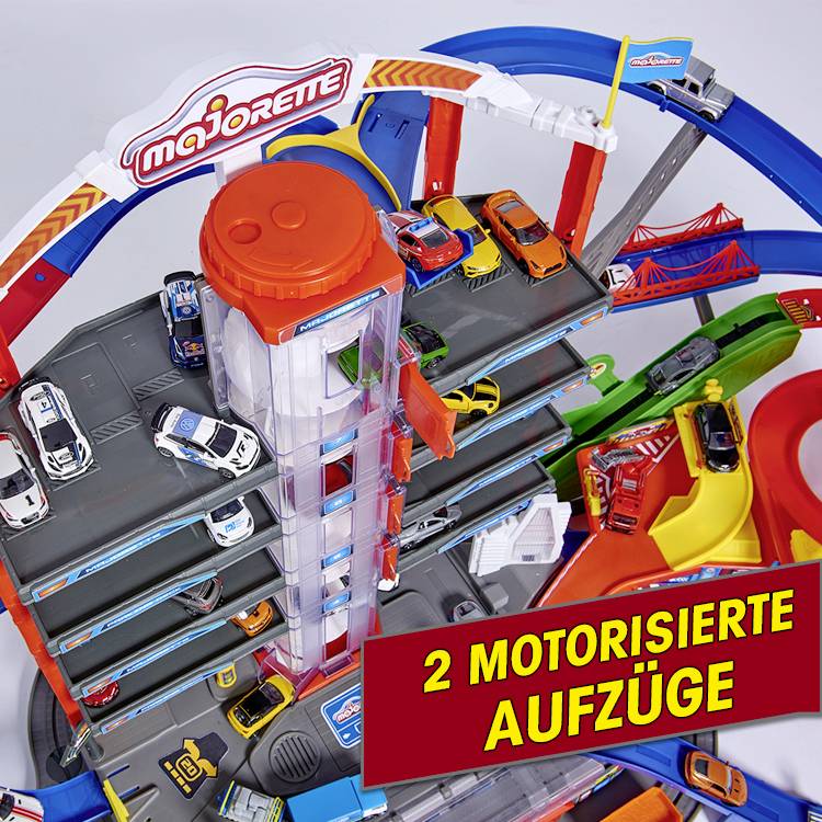 Majorette PKW Modell Parkgarage Fertigmodell Parkgarage