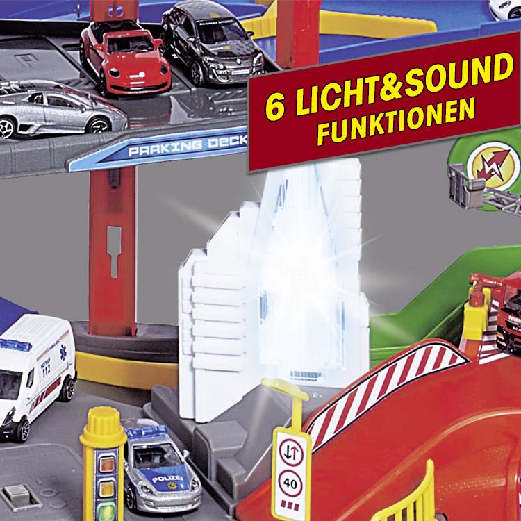 Majorette PKW Modell Parkgarage Fertigmodell Parkgarage