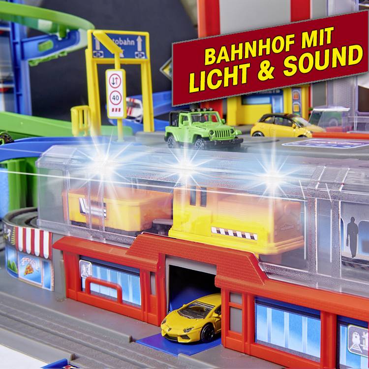 Majorette PKW Modell Parkgarage Fertigmodell Parkgarage