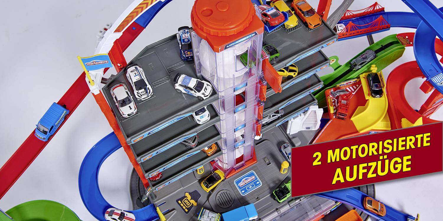 Majorette PKW Modell Parkgarage Fertigmodell Parkgarage