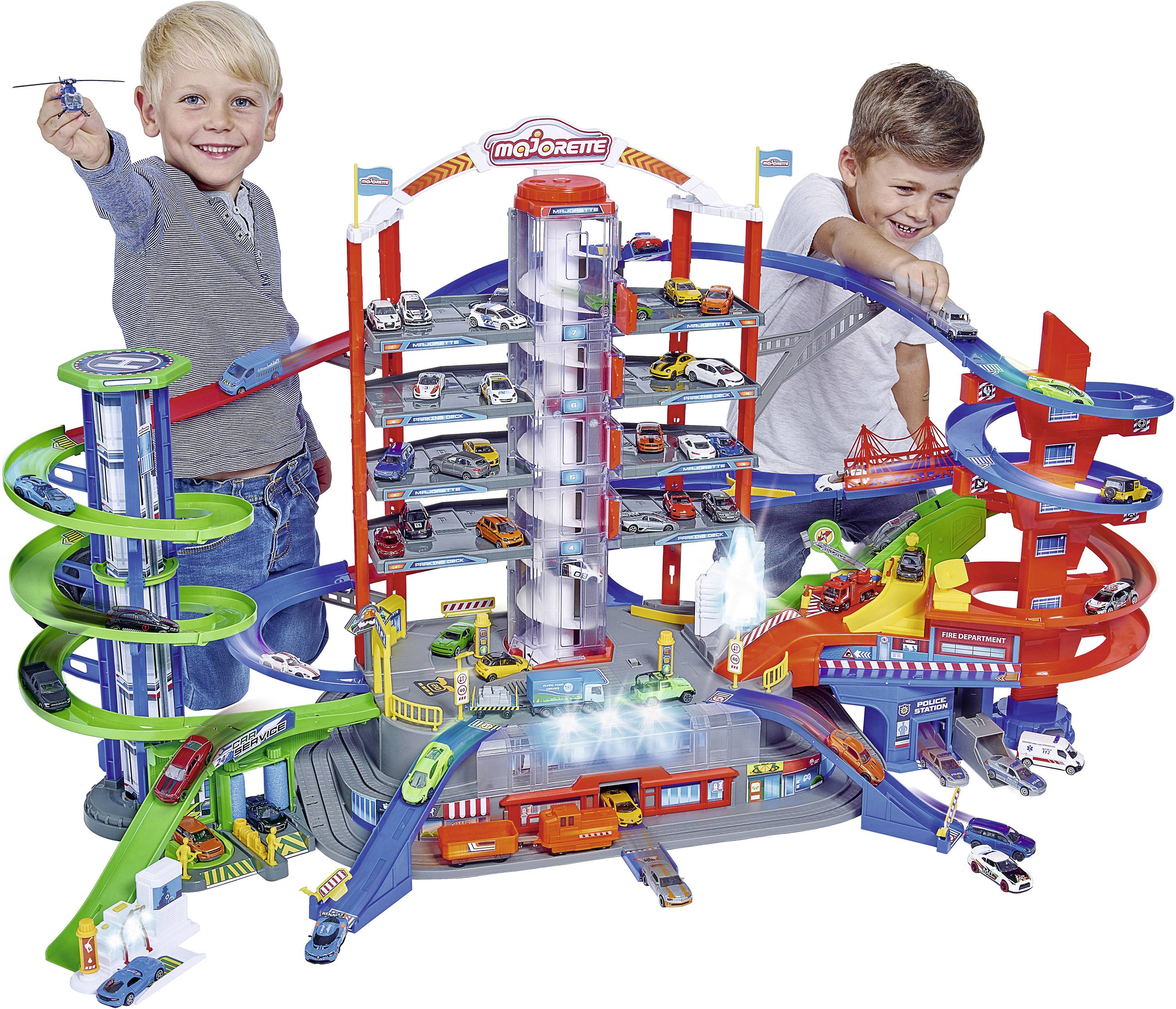 Majorette PKW Modell Parkgarage Fertigmodell Parkgarage