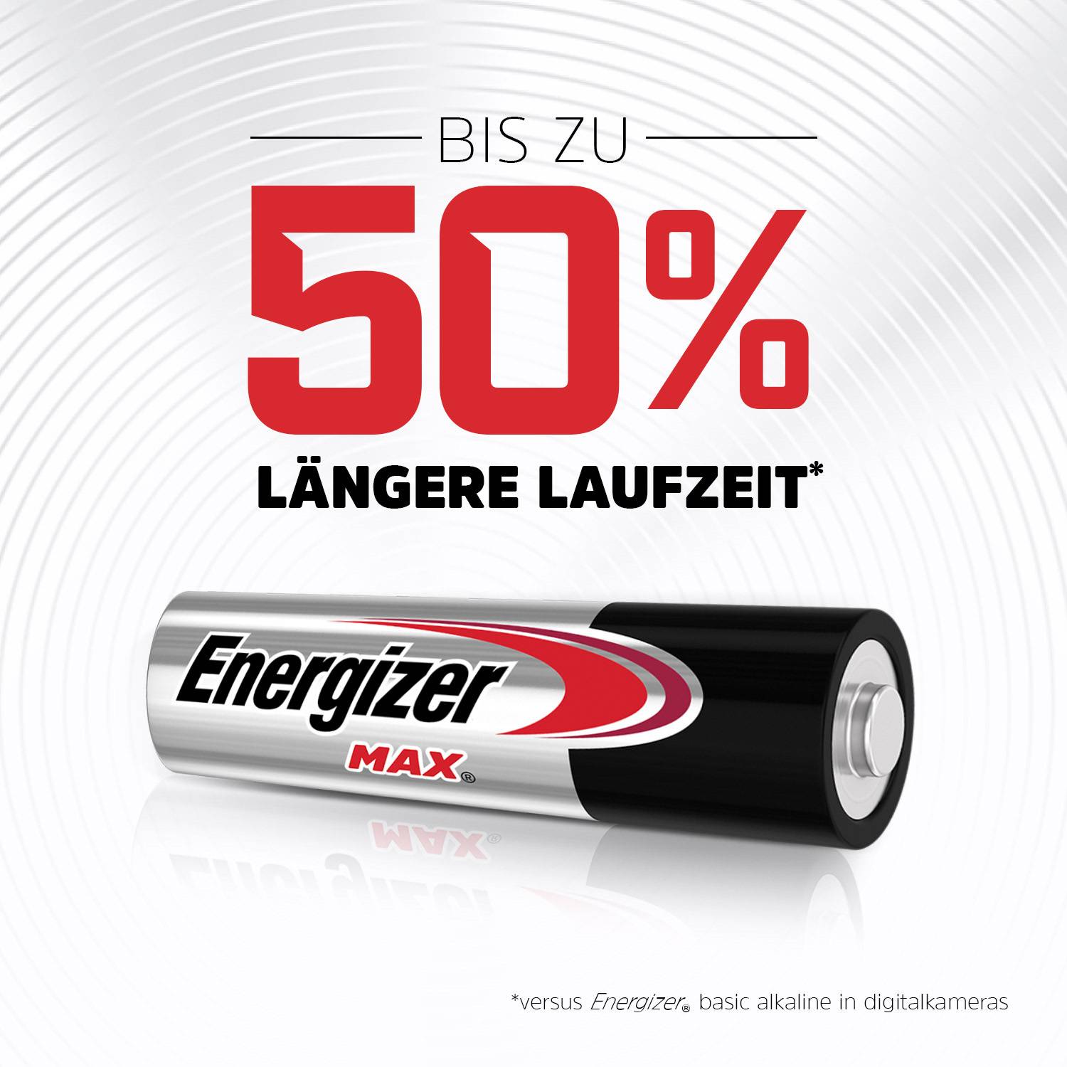 Energizer Max 4+2 Mignon (AA)-Batterie Alkali-Mangan 1.5V 6St.