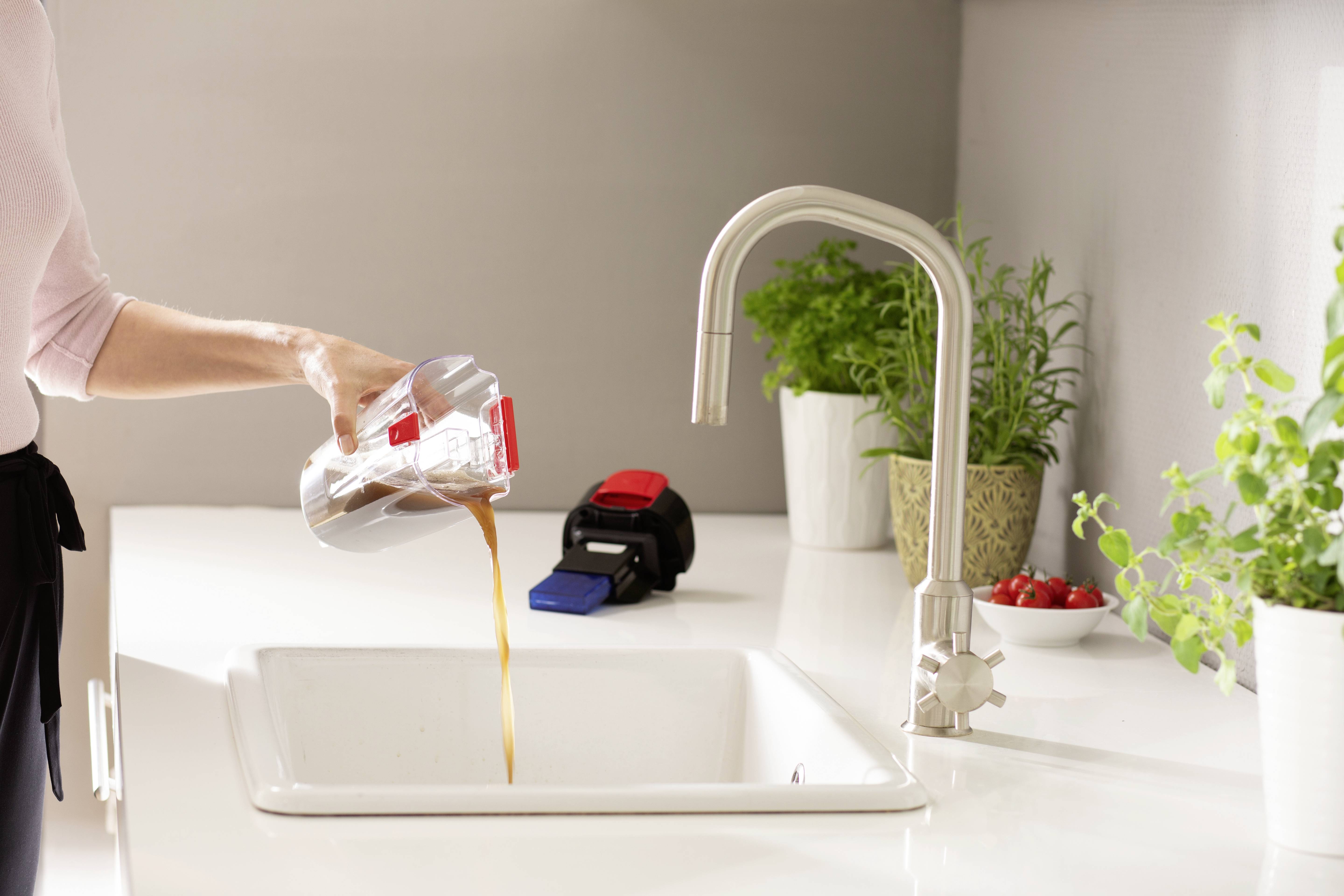 Vileda JetClean 4023103230569 Bodenreinigungsmaschine 2 Wassertanks, mit Wischfunktion