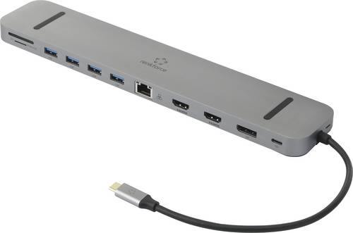 Renkforce RF-4533888 USB-C™ Notebook Dockingstation Passend für Marke: Universal, Apple MacBook i
