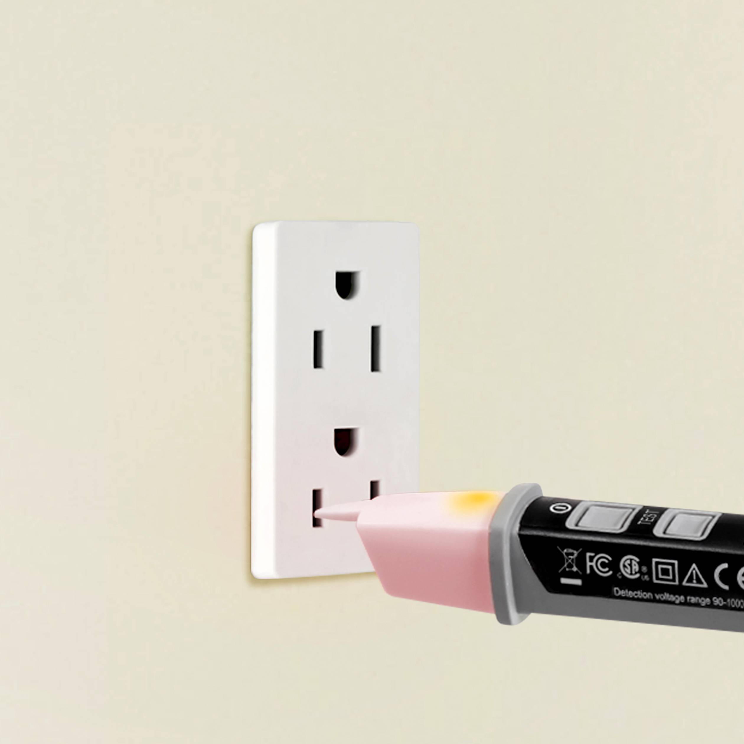 VOLTCRAFT VC-2001 Berührungsloser Spannungsprüfer CAT IV 1000V LED, Akustik