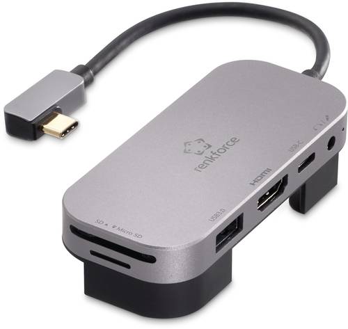 Renkforce RF-4533946 USB-C™ Mini-Dockingstation Passend für Marke: Universal, Apple inkl. Ladefun