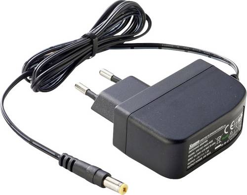 Dehner Elektronik SYS 1638-0612W2E Steckernetzteil, Festspannung 12 V/DC 0.5 A 6 W Stabilisiert