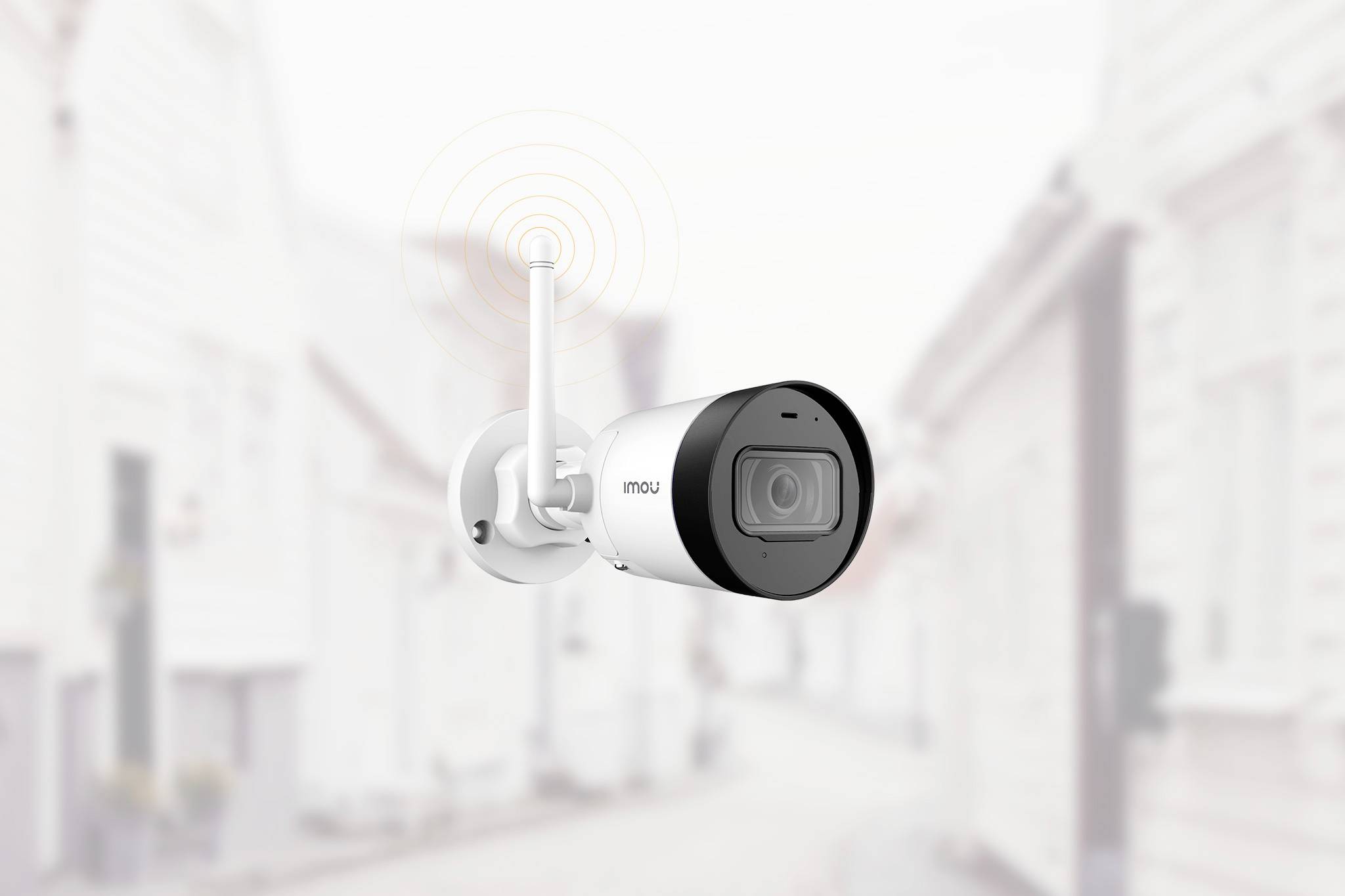 IMOU Bullet Lite 2 MP IM-IPC-G22P-0280B-LAN, WLAN IP Überwachungskamera 1920 x 1080 Pixel