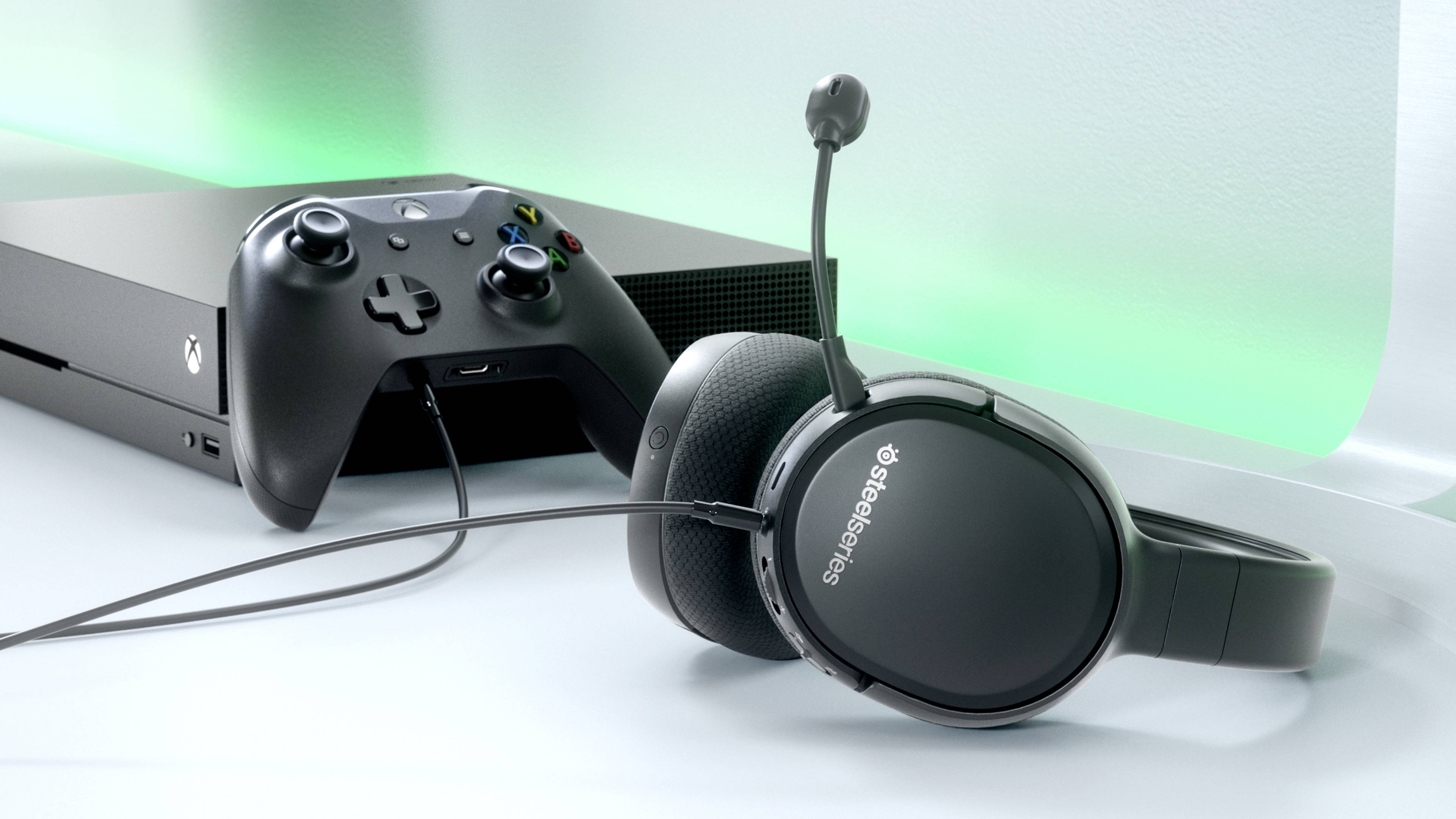 Steelseries Arctis 1 Wireless for XBOX Gaming Headset 2.4GHz Funk, 3.5mm Klinke, USB-C schnurlos Over Ear Schwarz