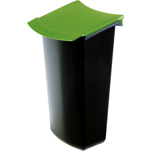 Dispositif pour déchets HAN MONDO 1843-05 3 l plastique, polypropylène noir/vert 1 pc(s)