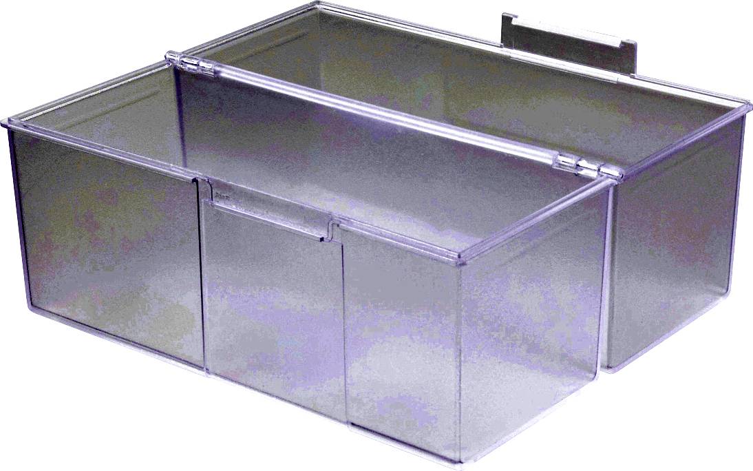 HAN 975-63 Karteibox Transluzent, Klar max. Anzahl der Karten: 500 Karten DIN A5 quer