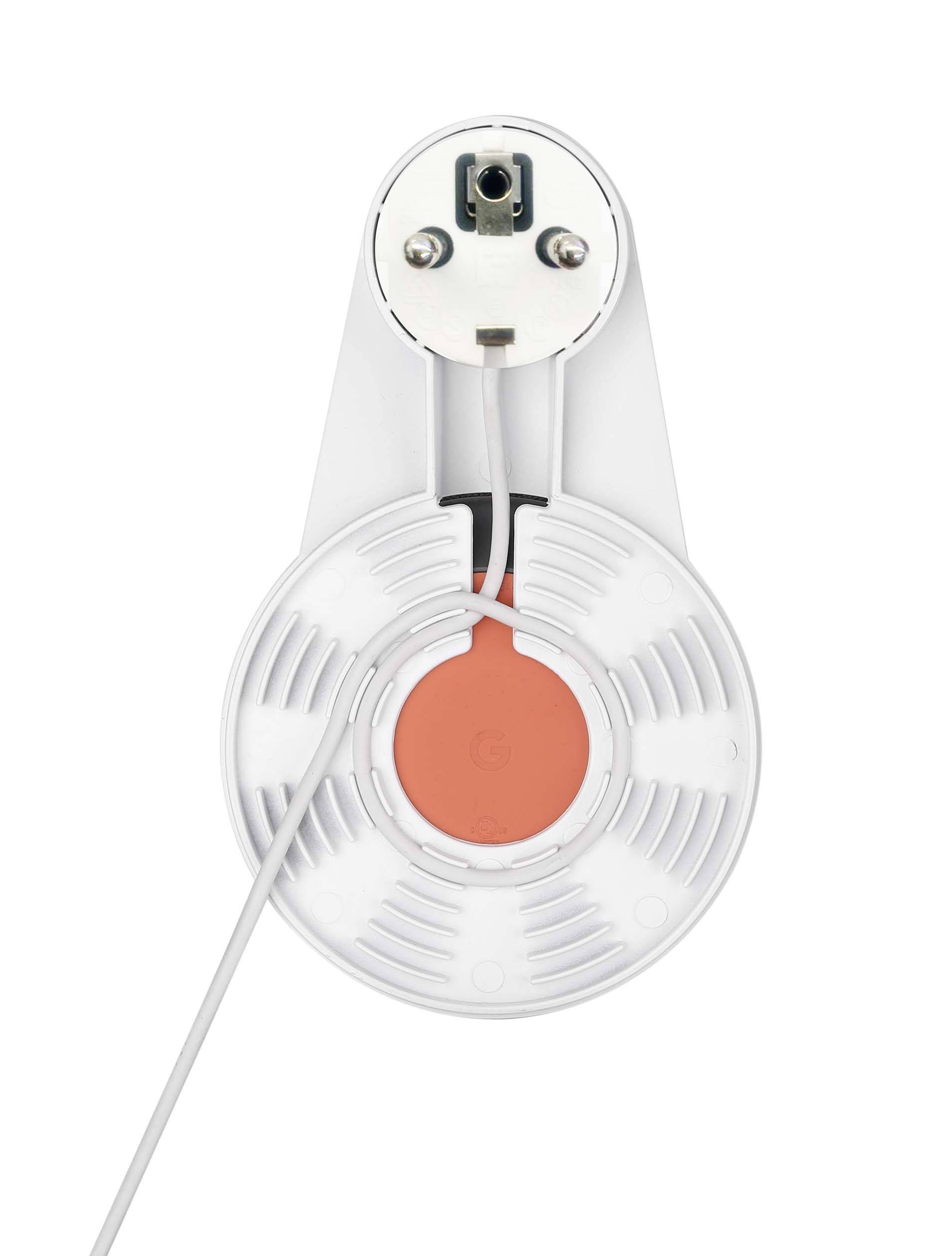 Renkforce RF-GHM-100 Halterung für Sprachassistent Weiß Passend für (Sprachassistenten):Google Home Mini, Google Nest Mini