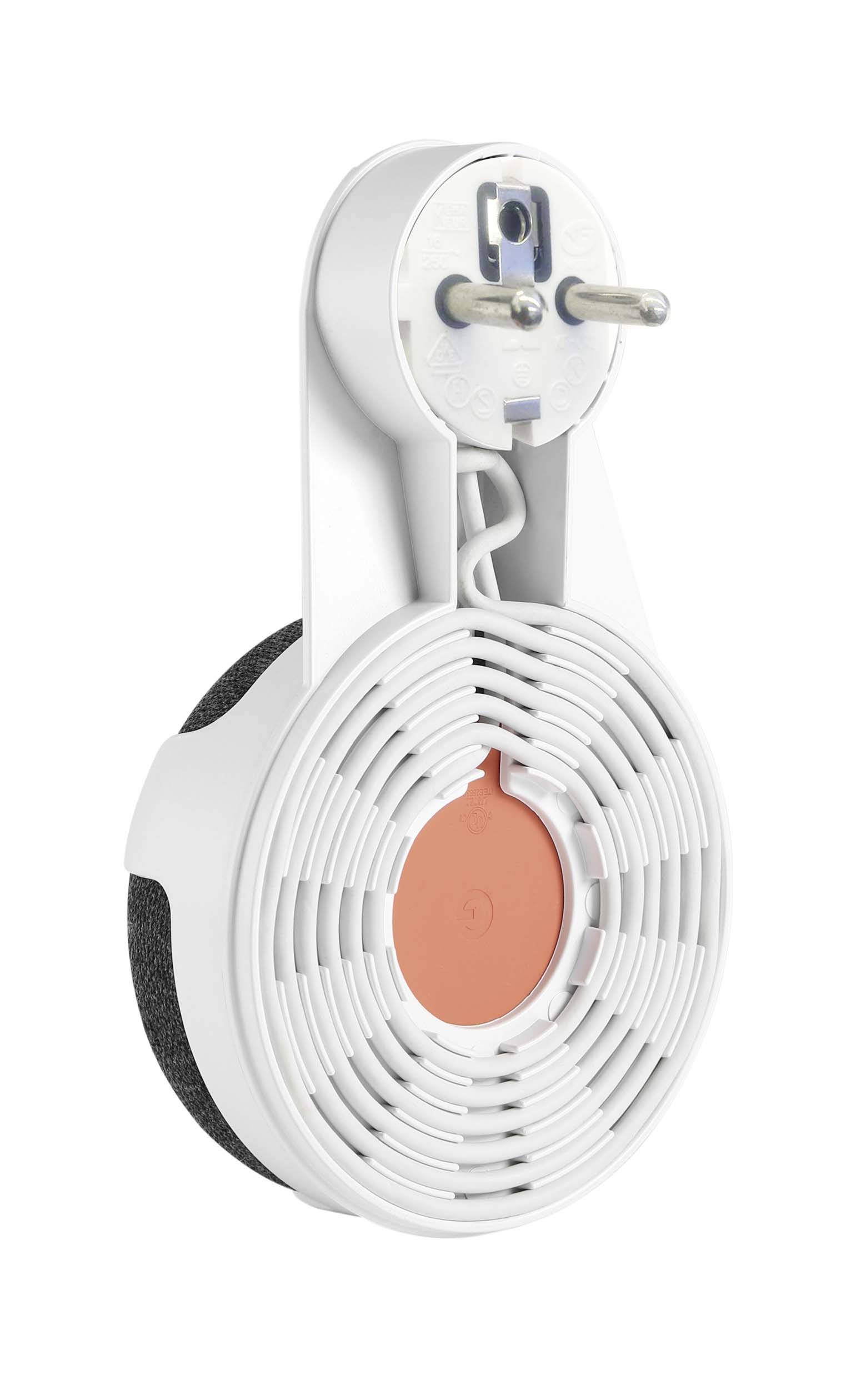 Renkforce RF-GHM-100 Halterung für Sprachassistent Weiß Passend für (Sprachassistenten):Google Home Mini, Google Nest Mini