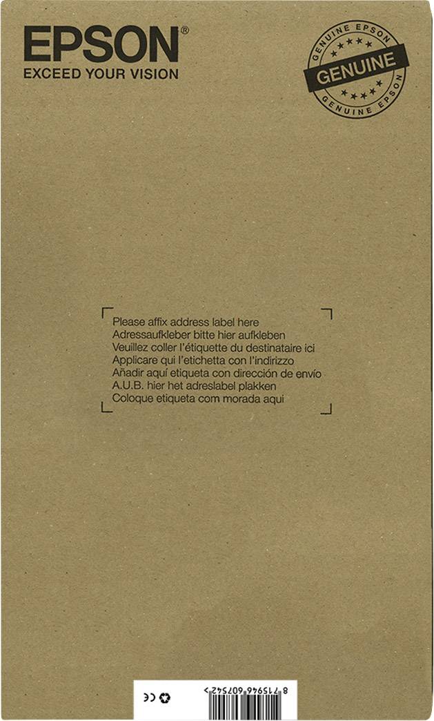 Epson Druckerpatrone T2428, 24 Easy Mail Packaging Original Kombi-Pack Schwarz, Cyan, Magenta, Gelb, Photo Cyan, Photo Magenta C13T24284510