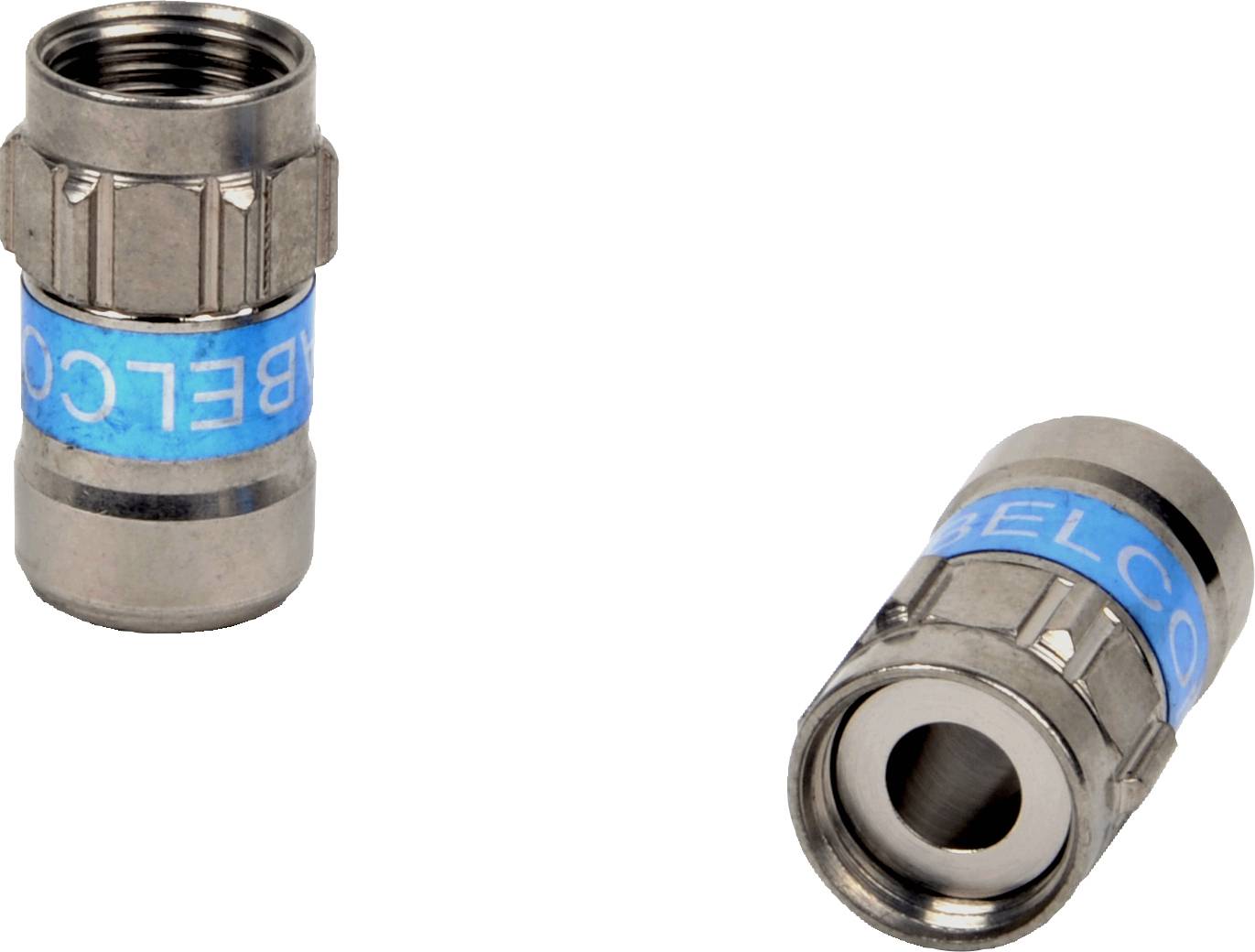 Cabelcon Connectors 99909636-02 F-Stecker Kompression, Wasserdicht Anschlüsse: F-Stecker 100St.