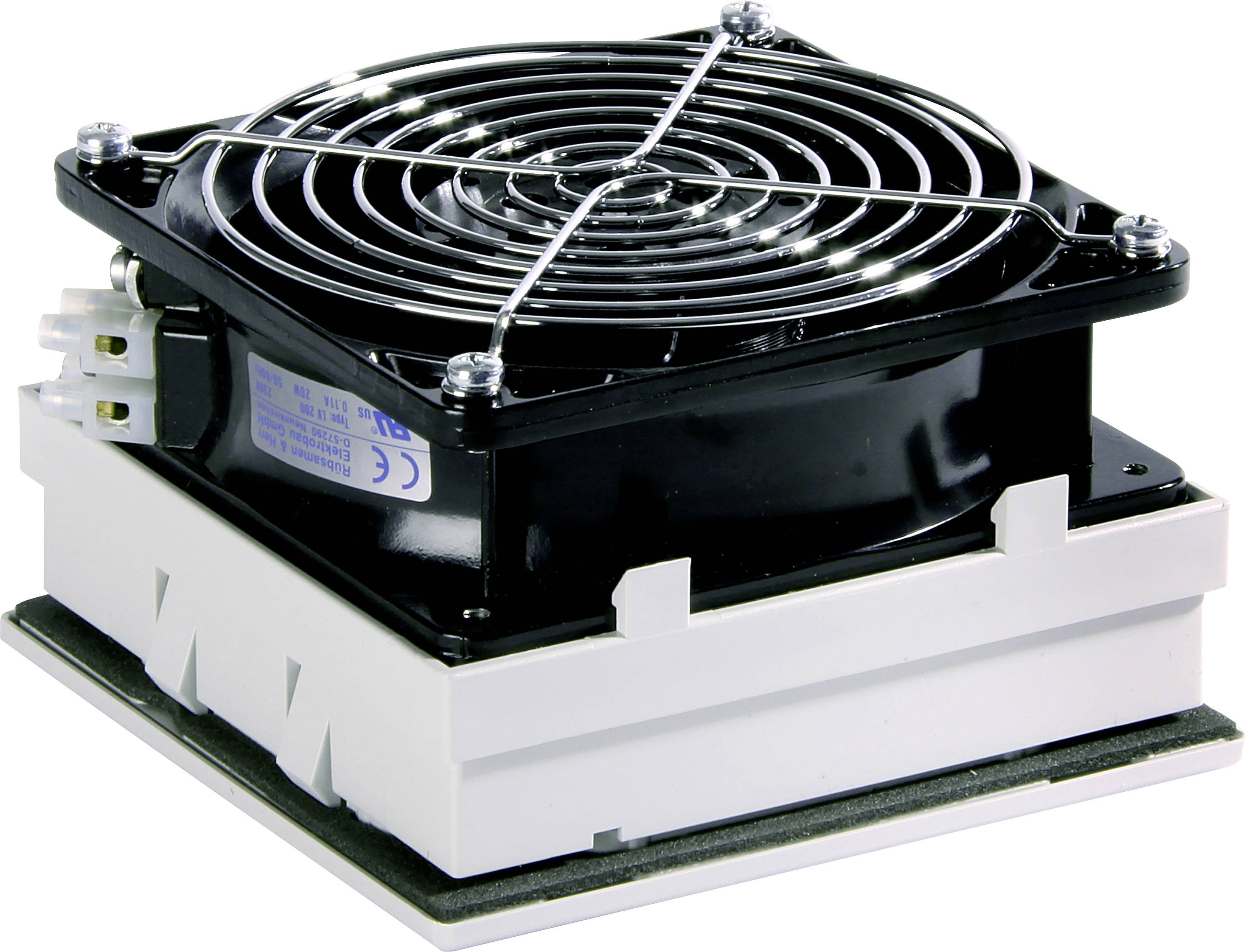 Elmeko LV 200 230V AC Filterlüfter 230 V/AC 20W (B x H x T) 130 x 130 x 77mm 1St.