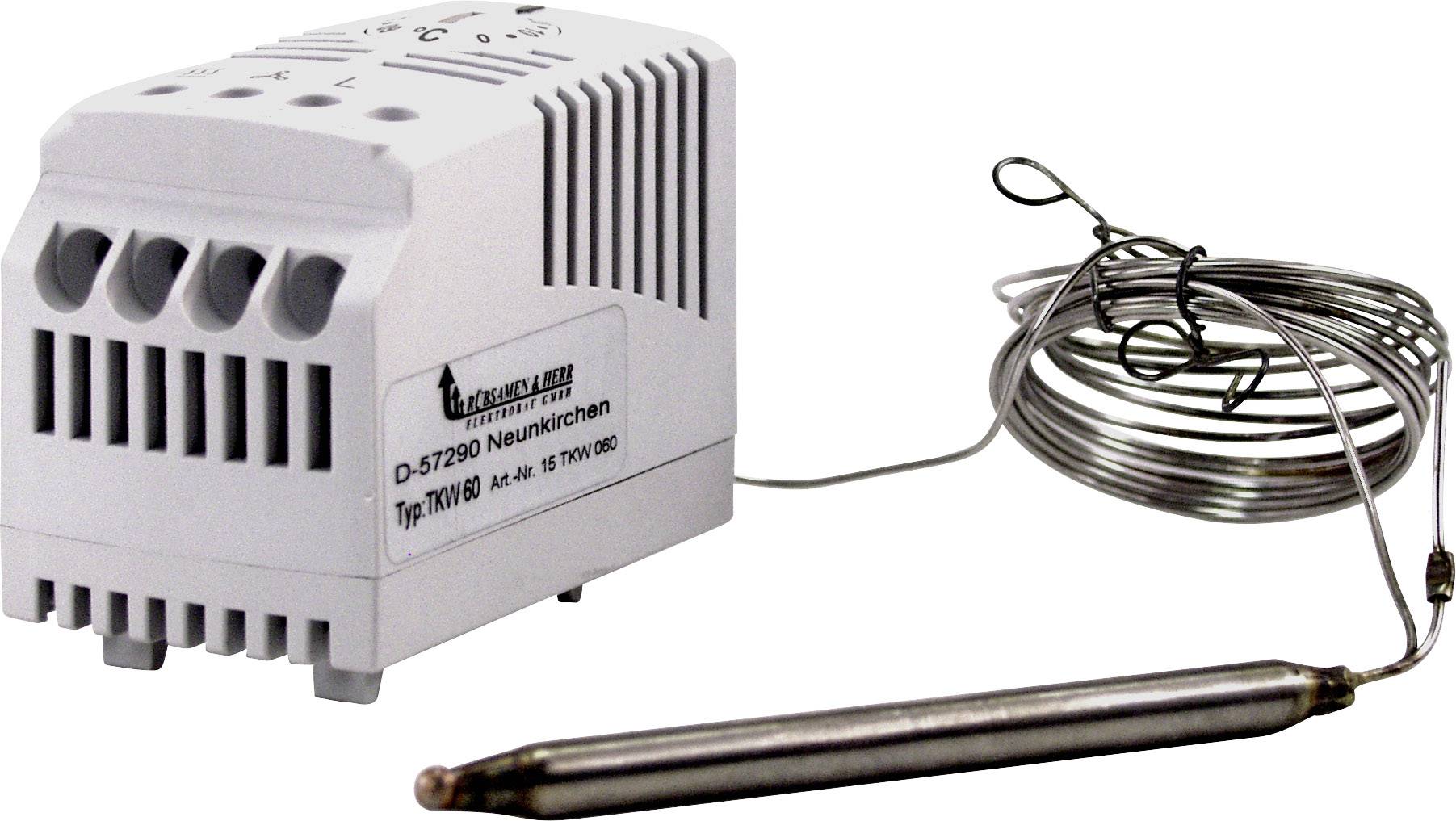 Elmeko Schaltschrank-Thermostat TKW 60 1 Wechsler (L x B x H) 64 x 37 x 46mm 1St.