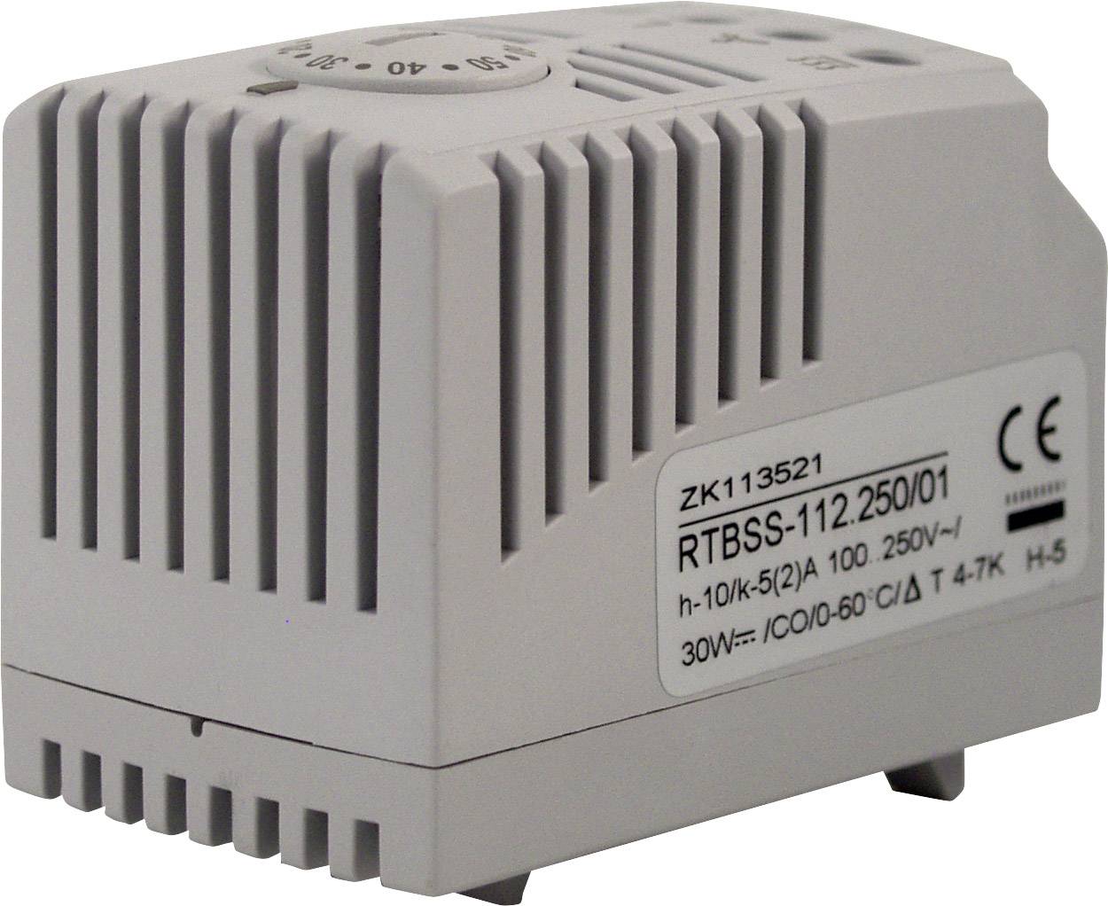 Elmeko Schaltschrank-Thermostat TRW 60 1 Wechsler (L x B x H) 64 x 37 x 46mm 1St.