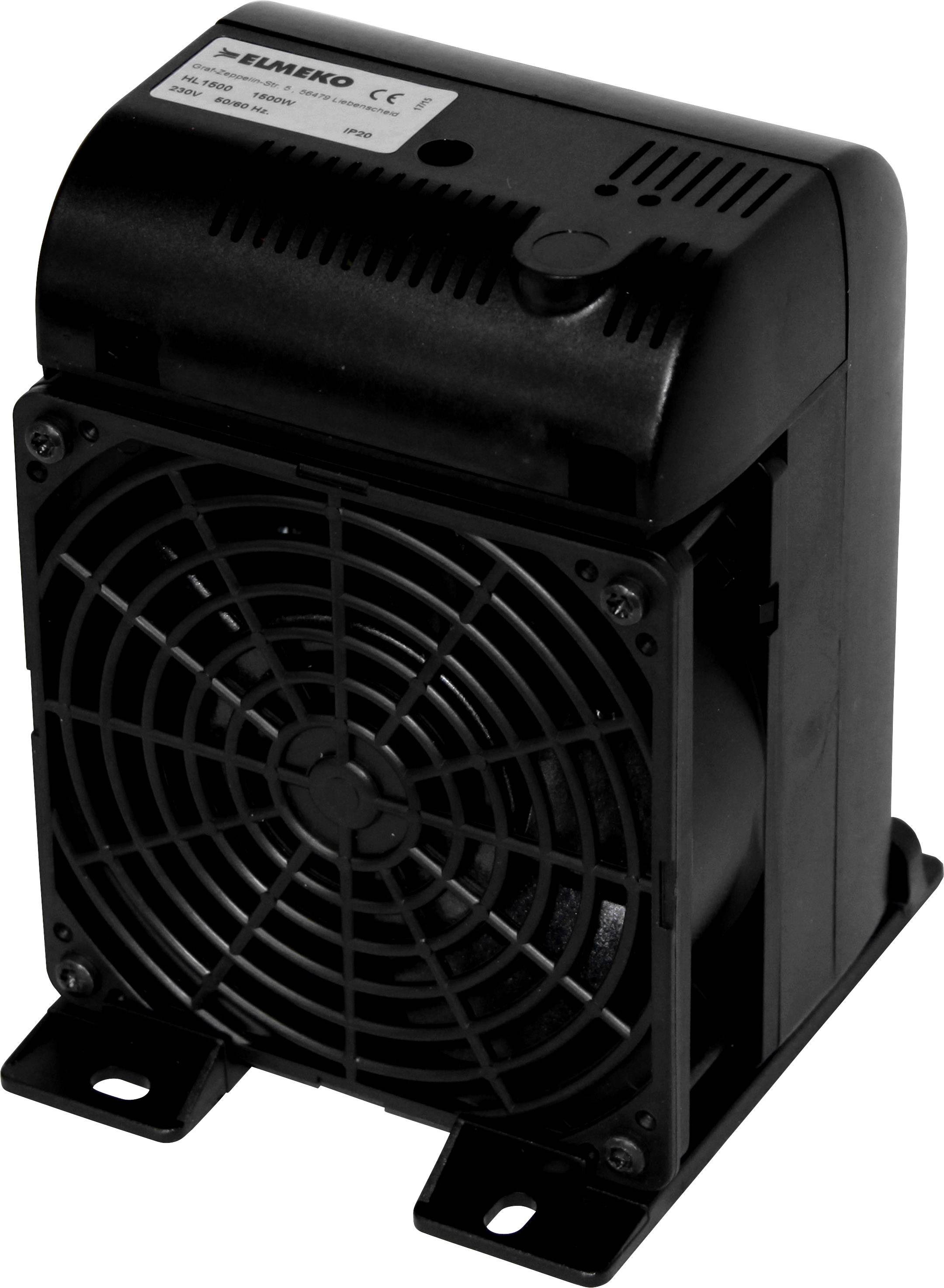 Elmeko HL 1500 Schaltschrankheizung 210 - 240 V/AC 1500W (L x B x H) 130 x 95 x 165mm 1St.